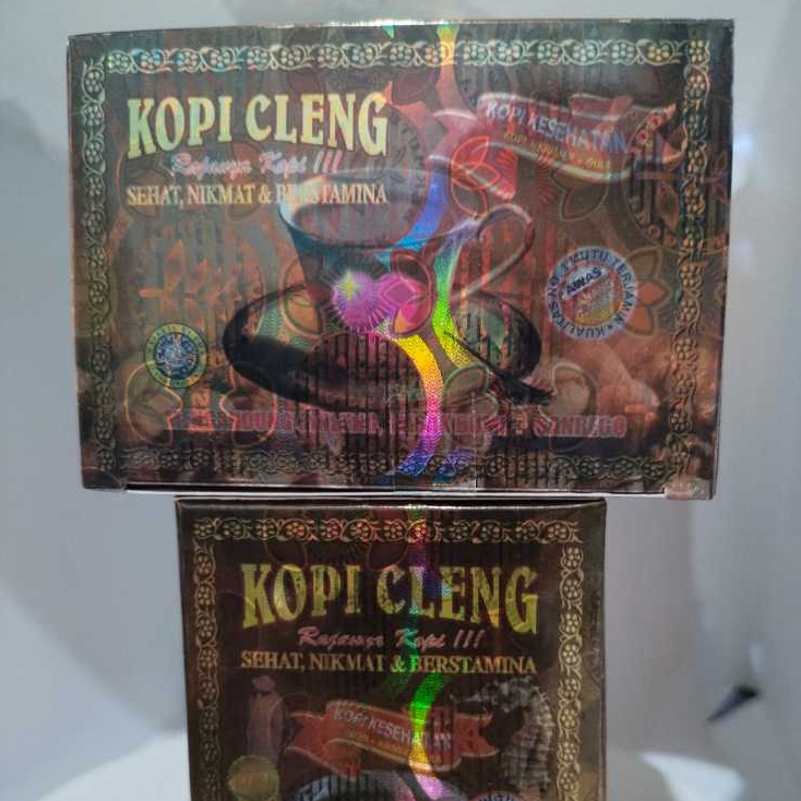 10 Sachet Kopi Cleng Original - Membantu Meningkatkan Stamina