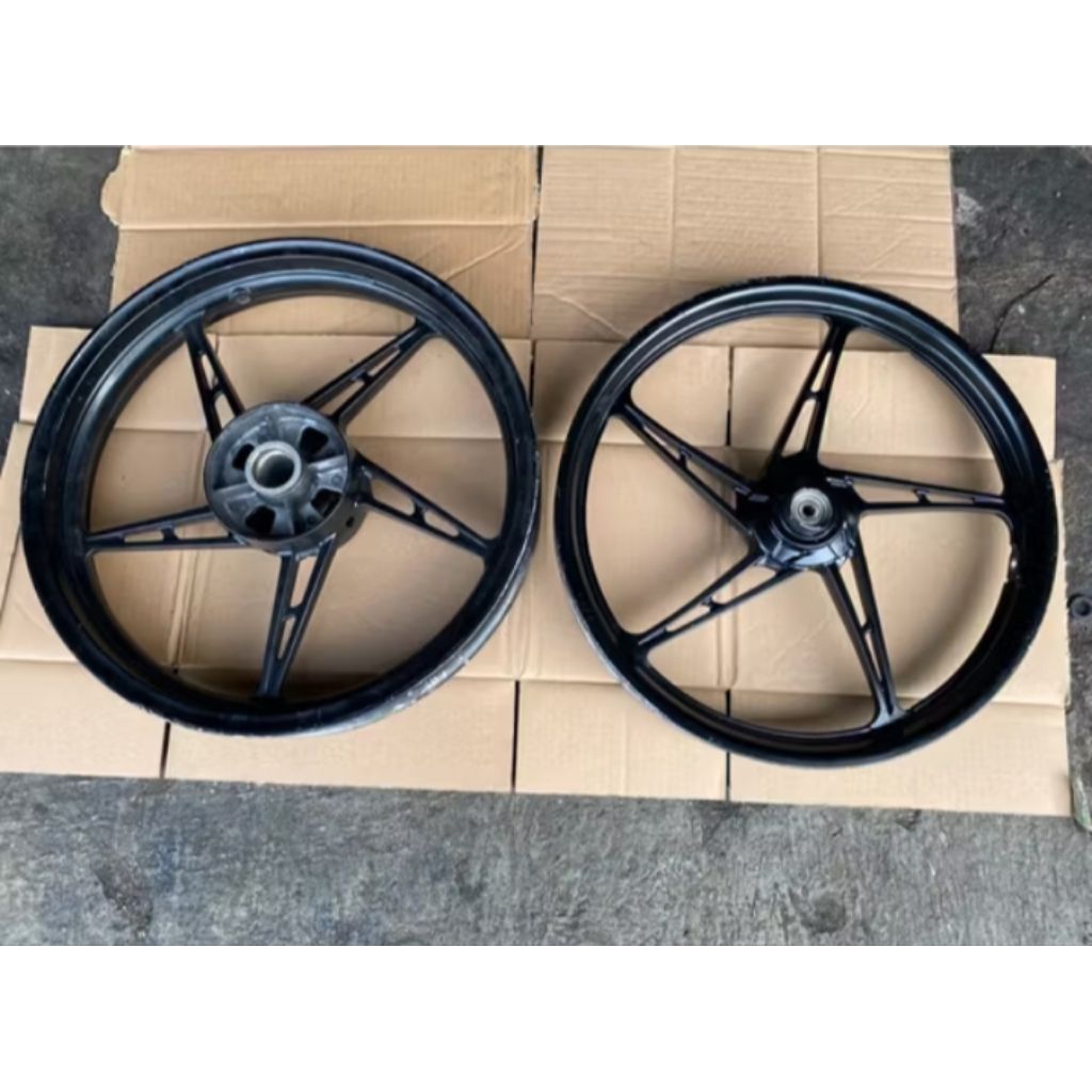 velg pelek racing Jupiter MX old Jupiter MX New 1 set depan belakang original copotan