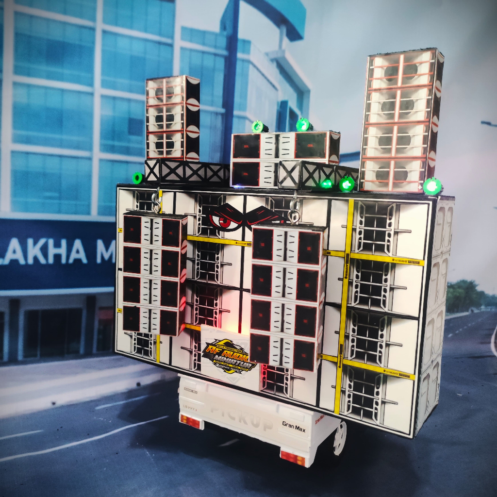 Sound Horegh Miniatur Truk Full Set Versi Bluetooth