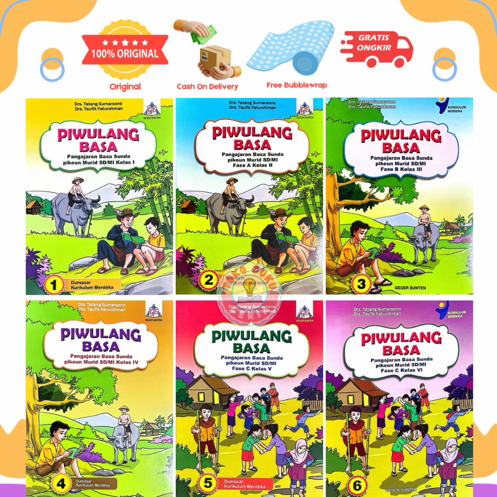 Buku Piwulang Basa Sunda kelas SD/MI Kurikulum Merdeka