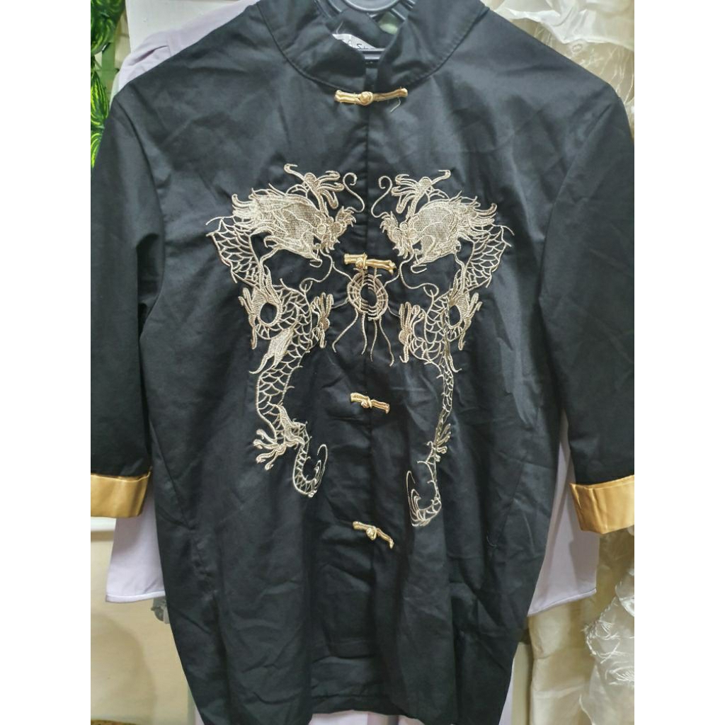 Sewa Cheongsam Pria Atasan Cheongsam