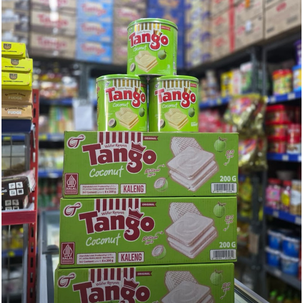 (GROSIR) TANGO WAFER KALENG RASA COCONUT | TEBUS MURAH | ORIGINAL 100%