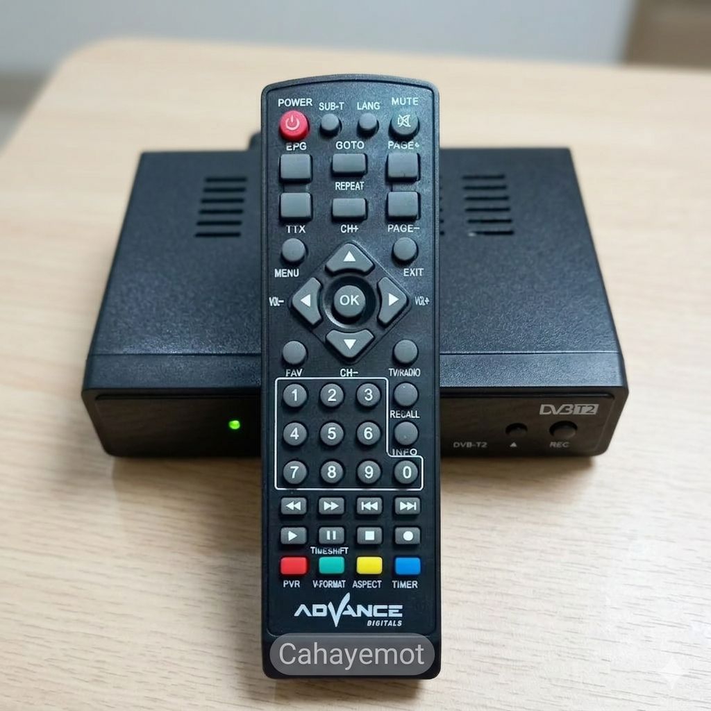 REMOT STB ADVANCE DVB T2
