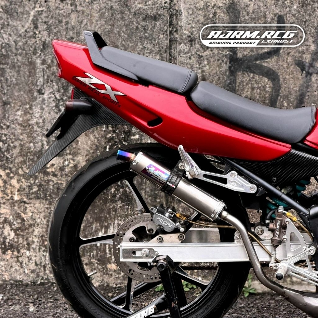 Silincer Knalpot Ninja 2tak Original Ajrm Racing