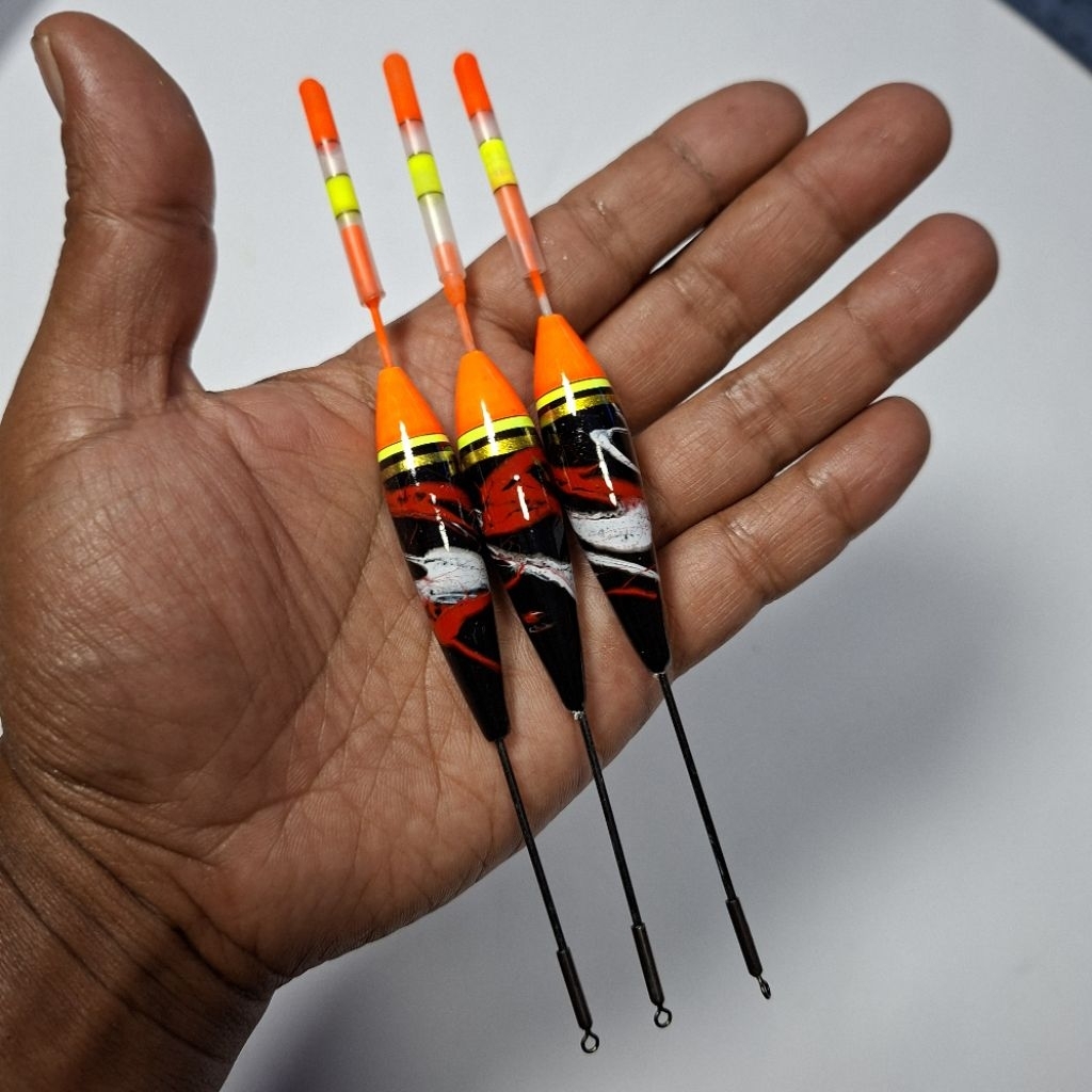 Pelampung Pancing Tabung Setarlite / fosfor | gelosir