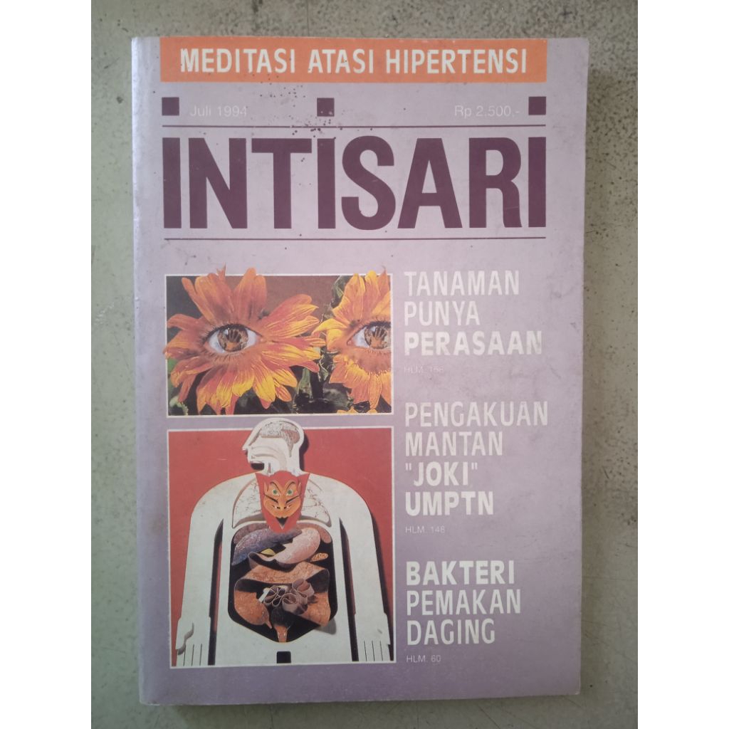 Majalah Intisari edisi Juli 1991