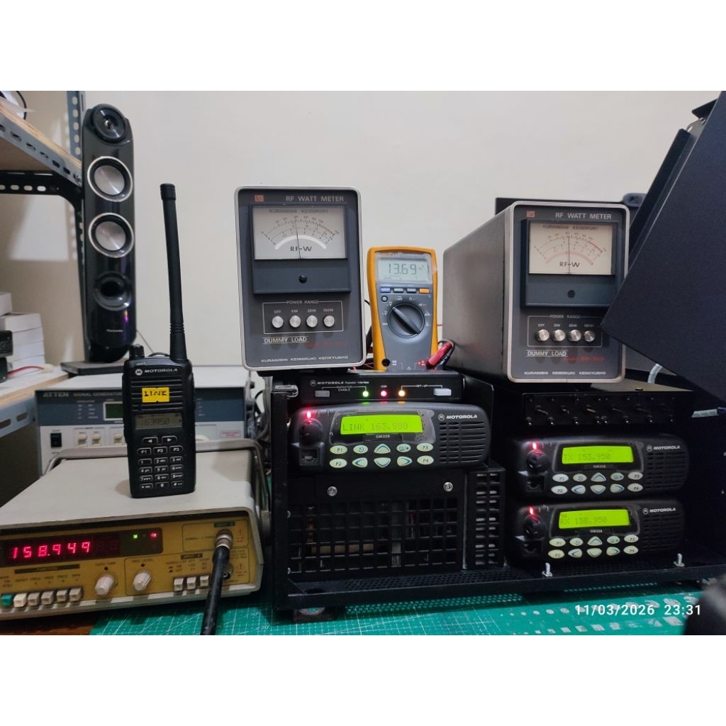 REPEATER MOTOROLA CDR500 DUPLEXER VHF/UHF