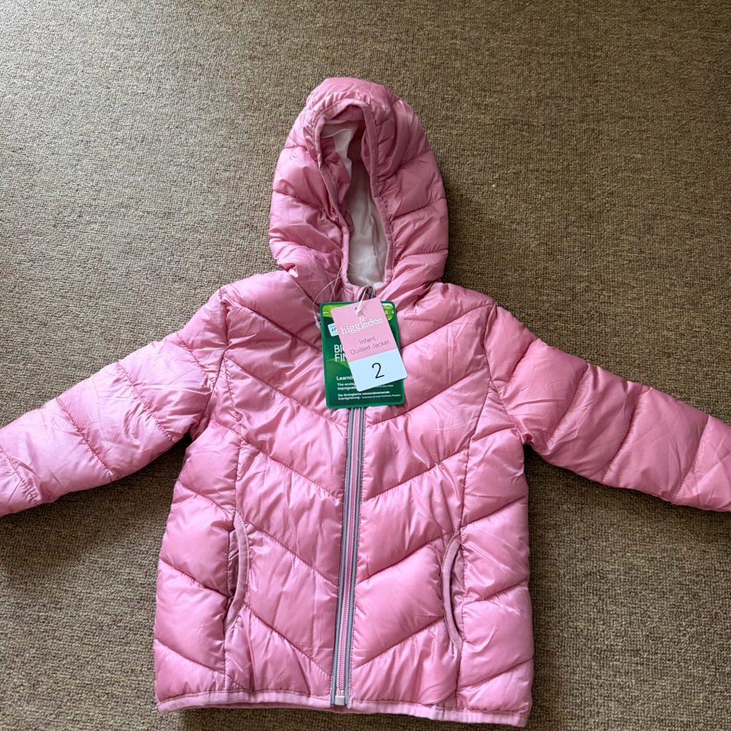 NEW JACKET BUBBLE ANAK HIGGLEDEE SIZE 2