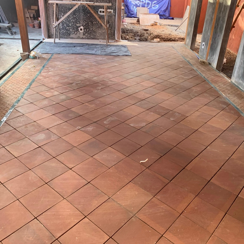 Bata terakota lantai / tegel lantai / ubin lantai