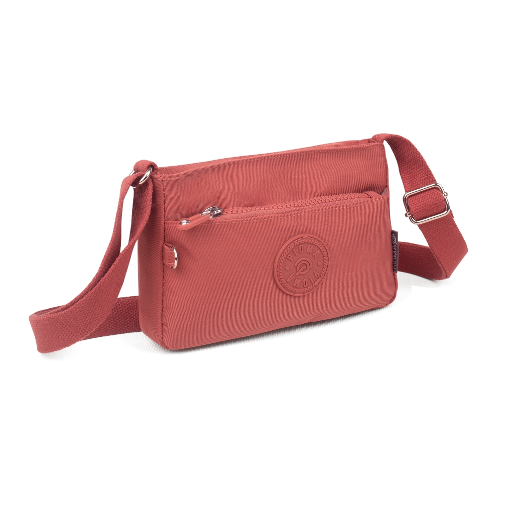 OPIOBAGS PIoma Tesa Polos Tas Tas Selempang Wanita Tas Bahu Simple Waterproof