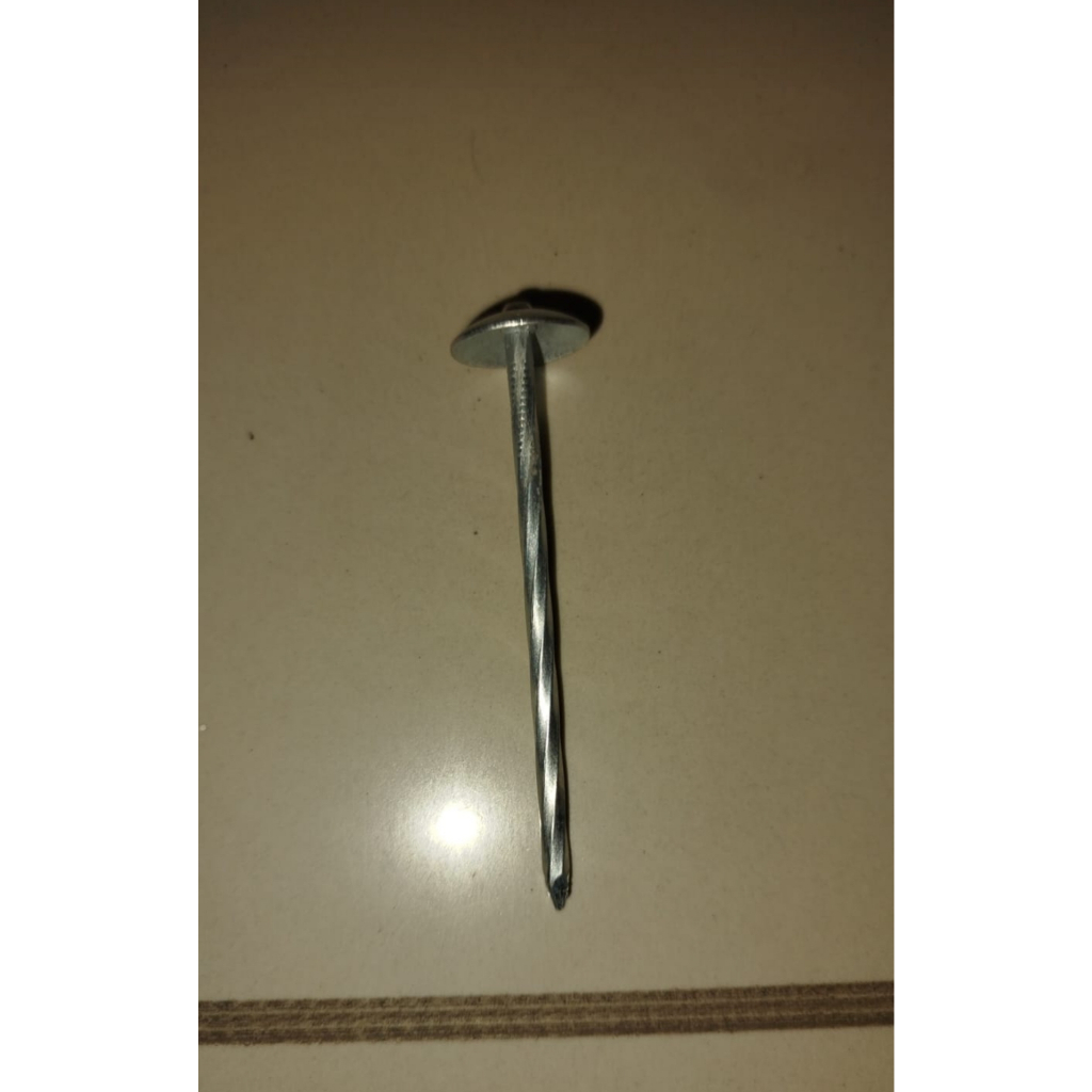 Paku Seng 7 cm / Paku payung Ulir 7cm harga per 1 kg