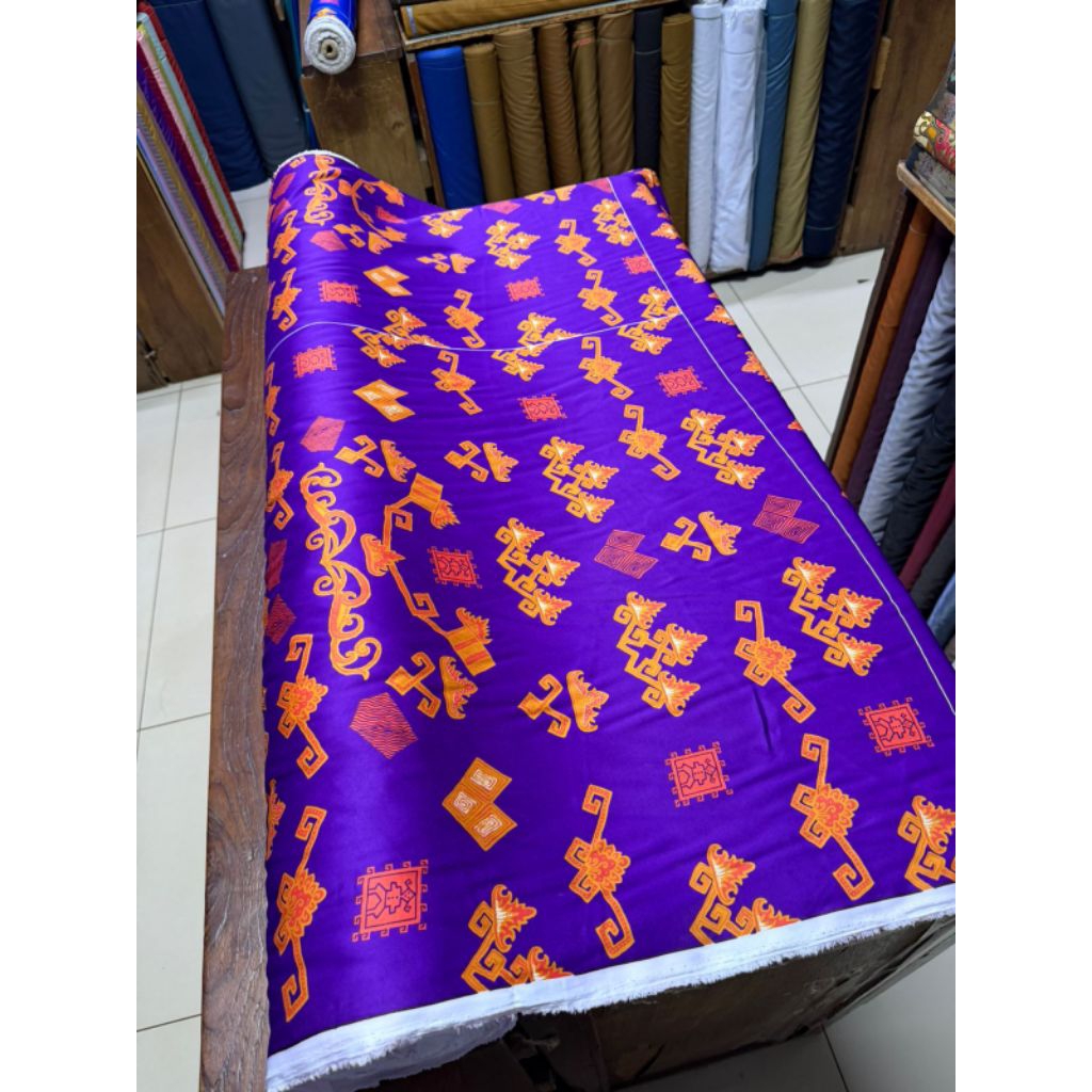 Batik lampung semi sutera | batik seragam lampung | bahan batik lampung | batik seragam lampung