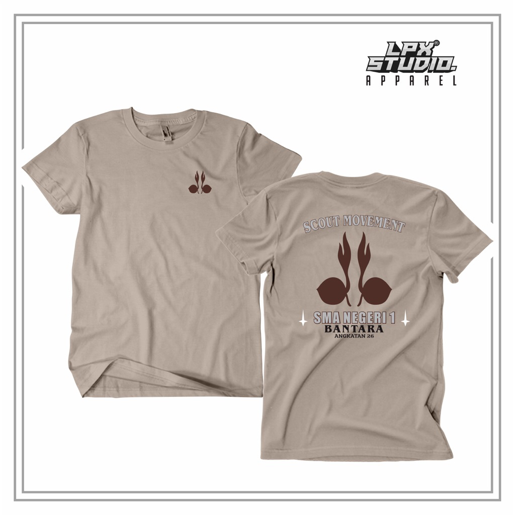 Kaos Kelas, Organisasi, Angkatan Sablon Menyala Cotton Combed 24s