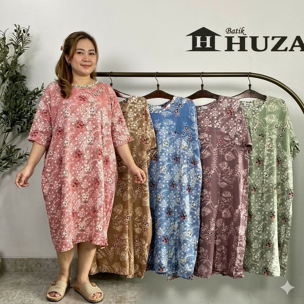 HUZA (Ld136,Pb108) Daster Jumbo CLT