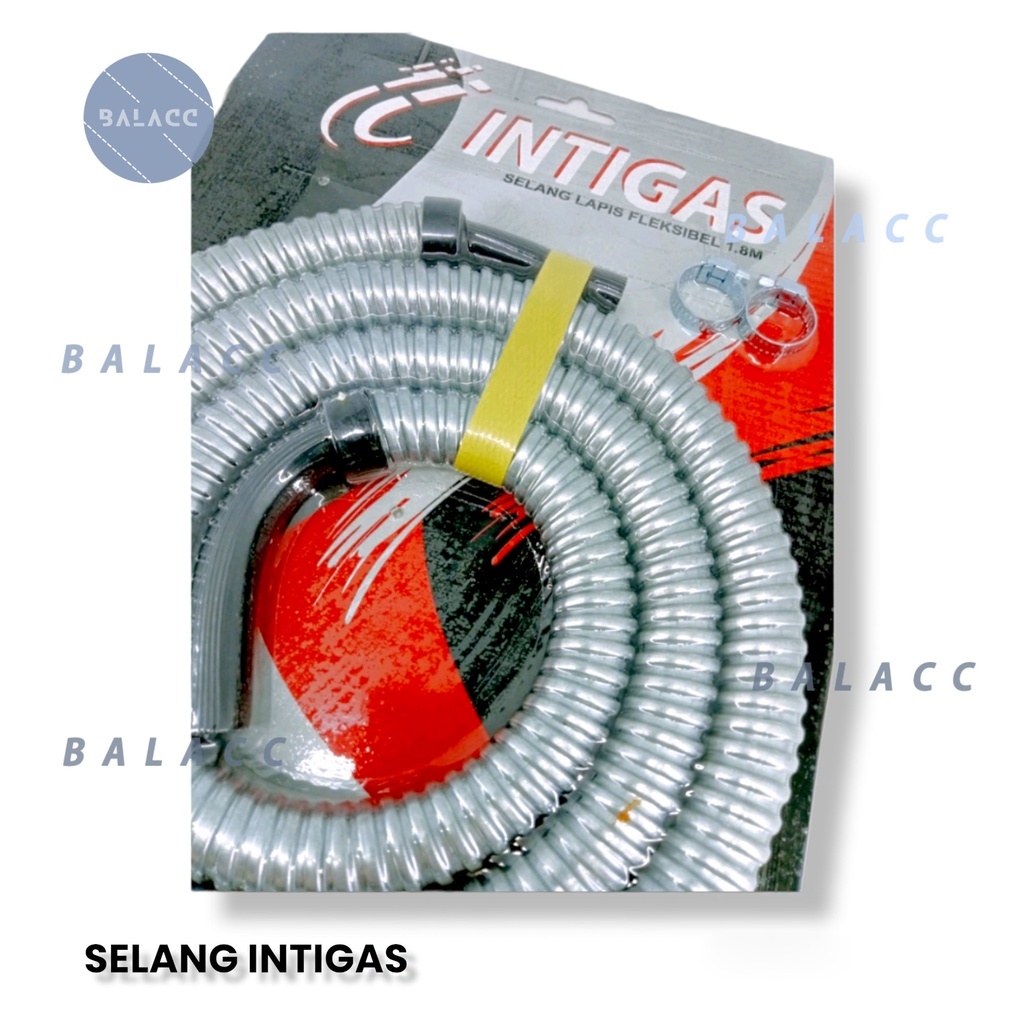 Selang Gas Flexibel 1,8 Meter Intigas 1.8m