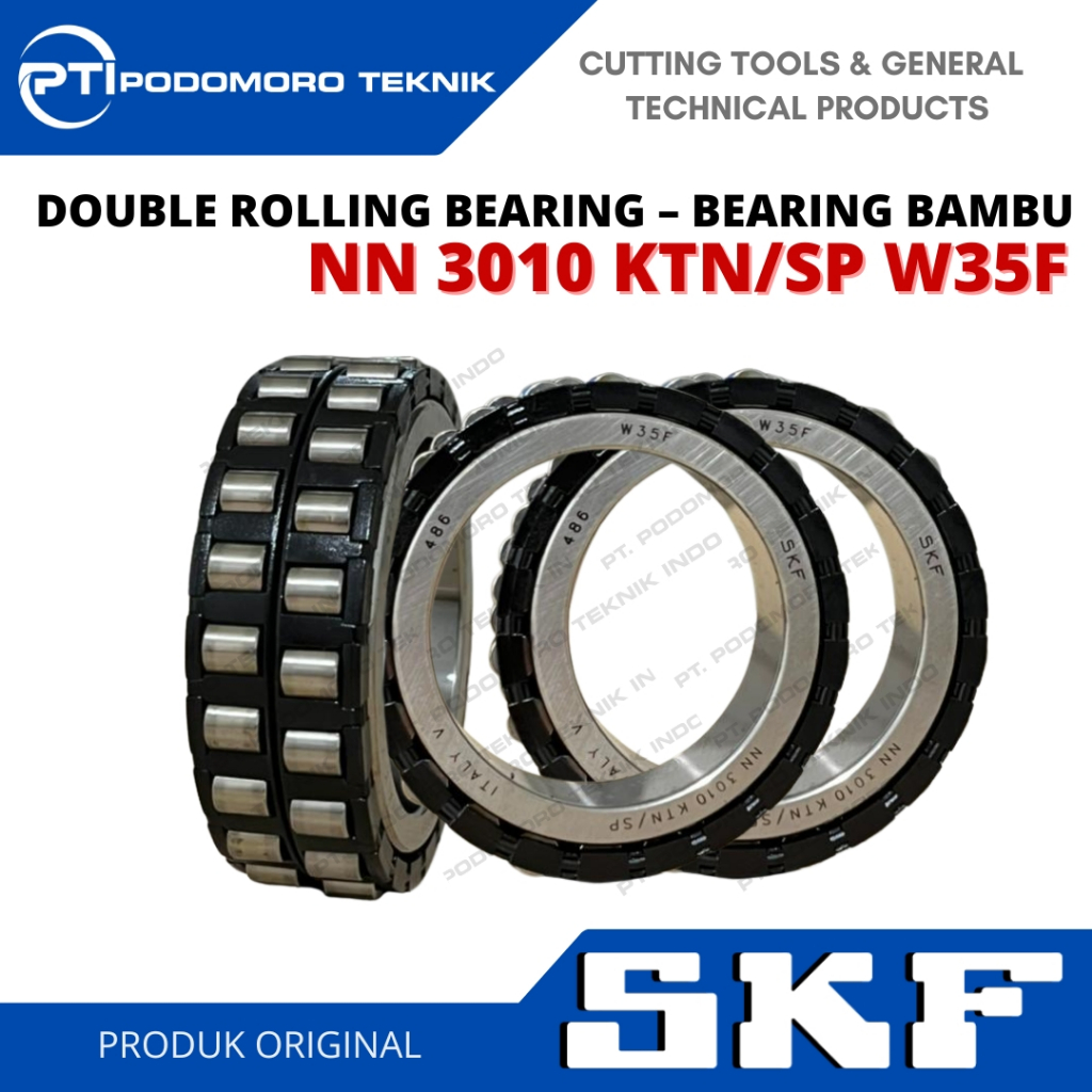 Double Row Cylindrical Roller Bearing SKF NN 3010 KTN/SPW35F – Super Precision Spindle Bearing Beari
