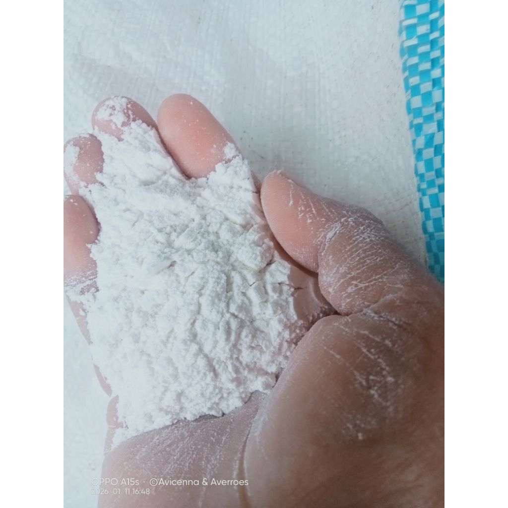 (Mesh 200) Silica Powder/Bubuk Silika 1 kg untuk Sandblasting, Campuran Konstruksi, Pertanian, Peter