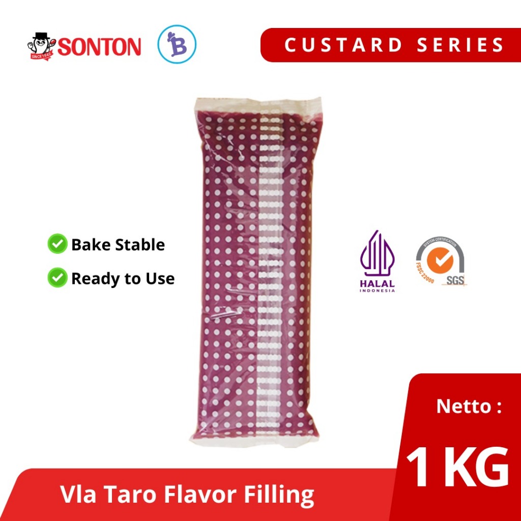 Sonton Vla Filling Rasa Taro