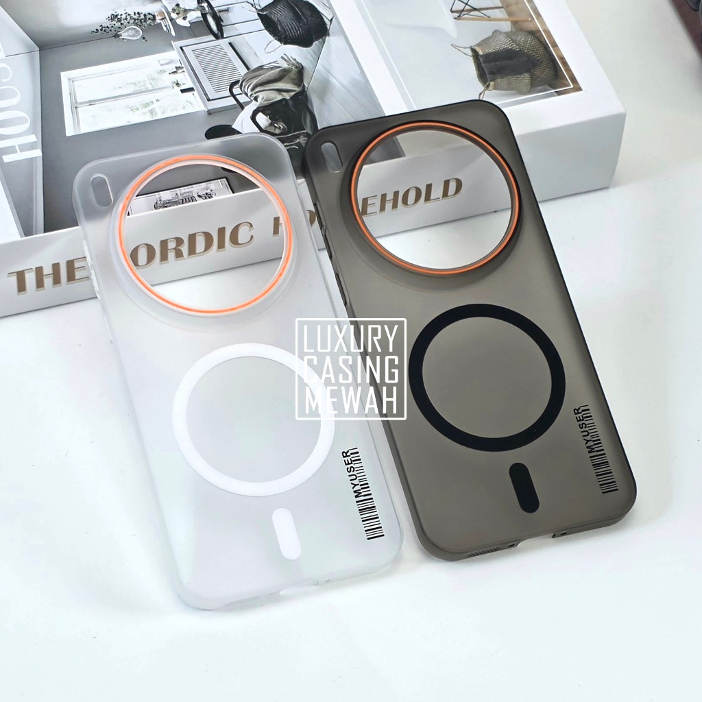 Case Barcode Magsafe Vivo X300 Vivo X300 Pro Hardcase Ultra Slimfit Magsafe Magnetic Wireless MAG18