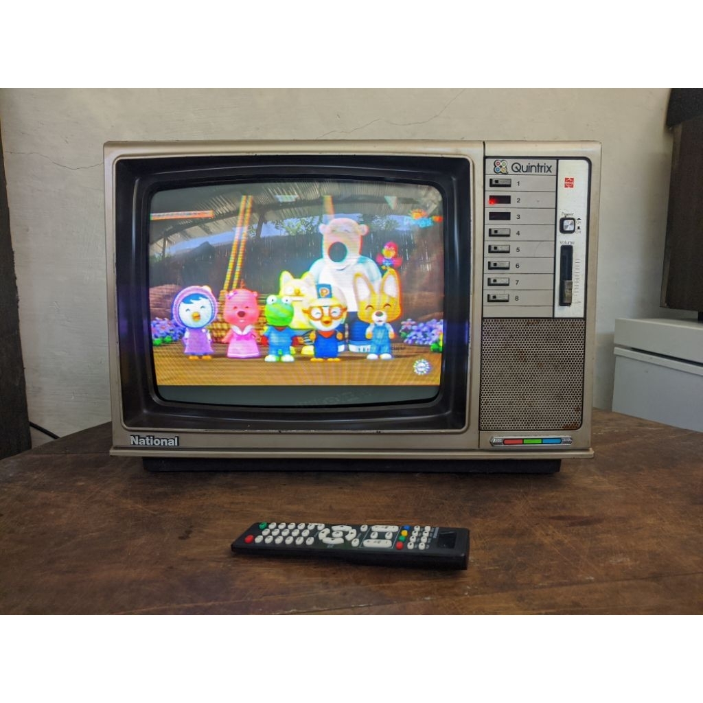 Tv National Quintrix 14 inch