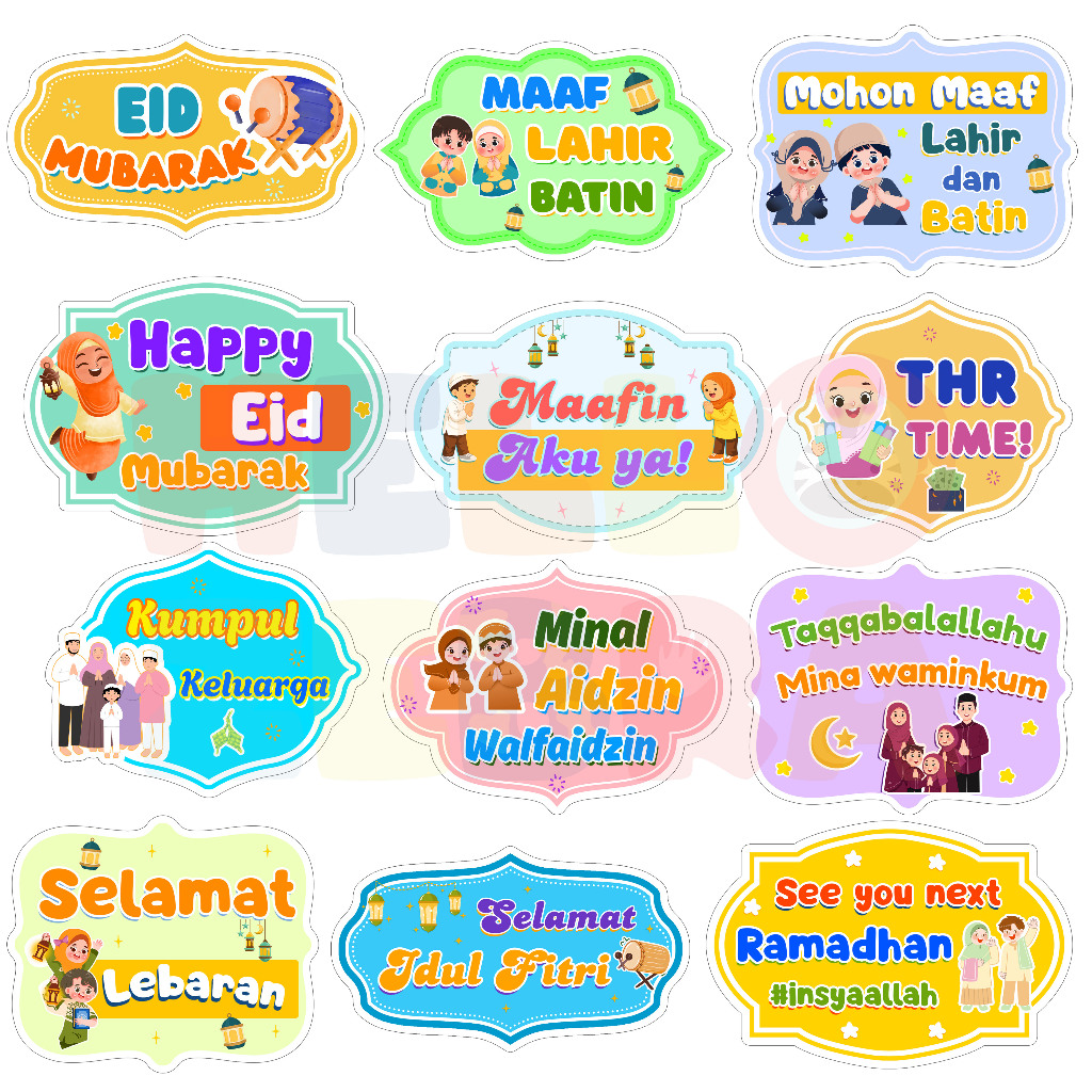 Properti Photobooth RAMADHAN LEBARAN IDUL FITRI | Props Photobooth RAMADHAN LEBARAN IDUL FITRI | Pro