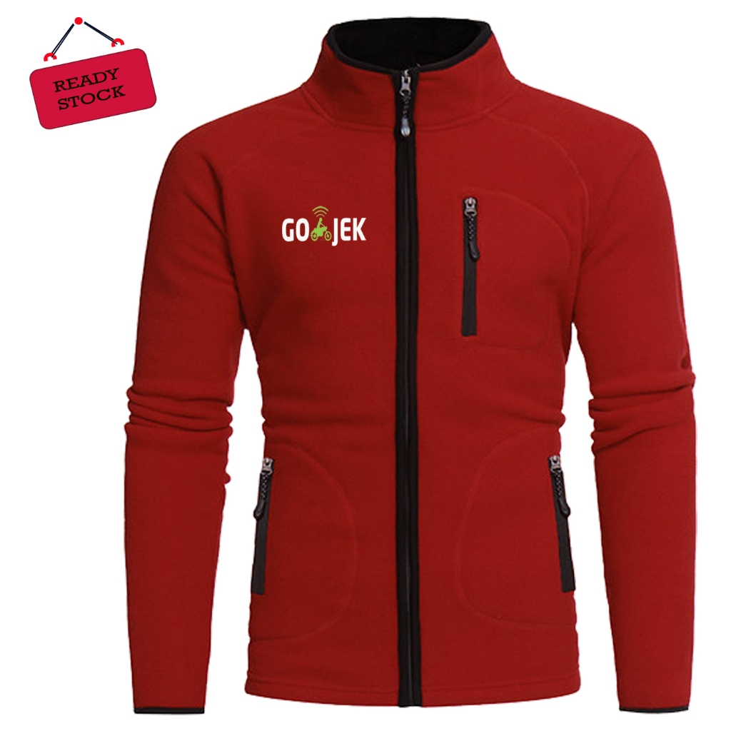 Jaket hodiee terbaru bisa custom/jaket hodiee vest pria/jaket gojek/jaket grab/jaket wateproof origi