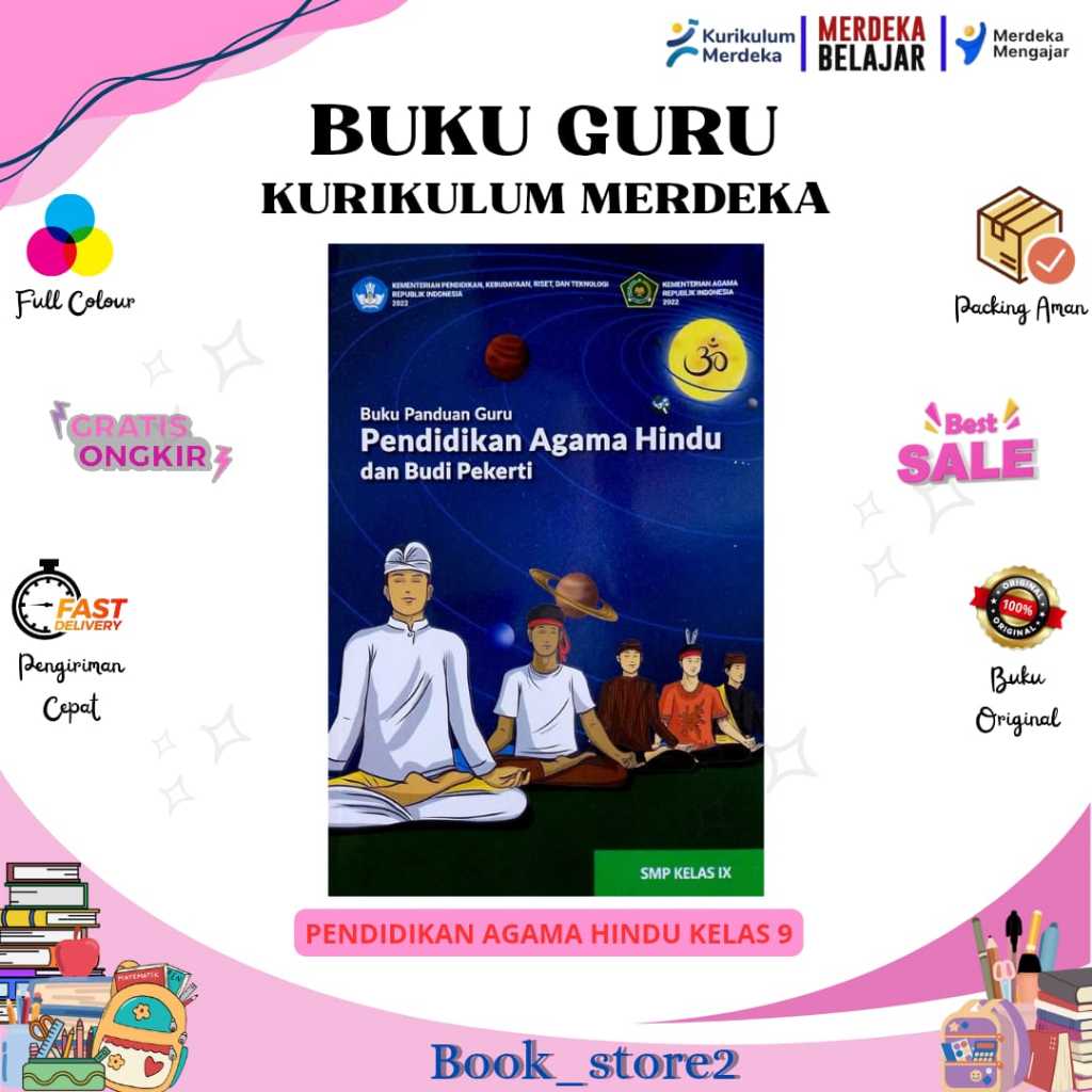 BUKU GURU AGAMA HINDU KELAS 9 KURIKULUM PENGGERAK-MERDEKA SMP