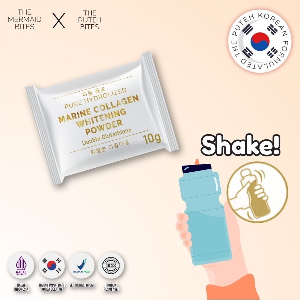 THE MERMAID BITES MC DOUBLE GLUTATHIONE 10G