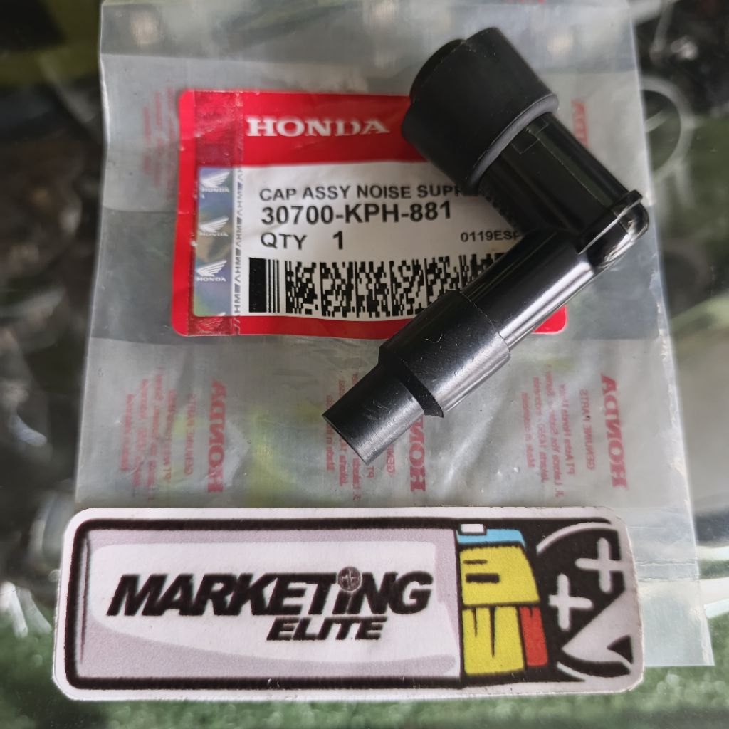 Cop kop cob soket cangklong tutup kepala busi cap noise suppressor Tiger lawas Tiger Revo GL100 15 G