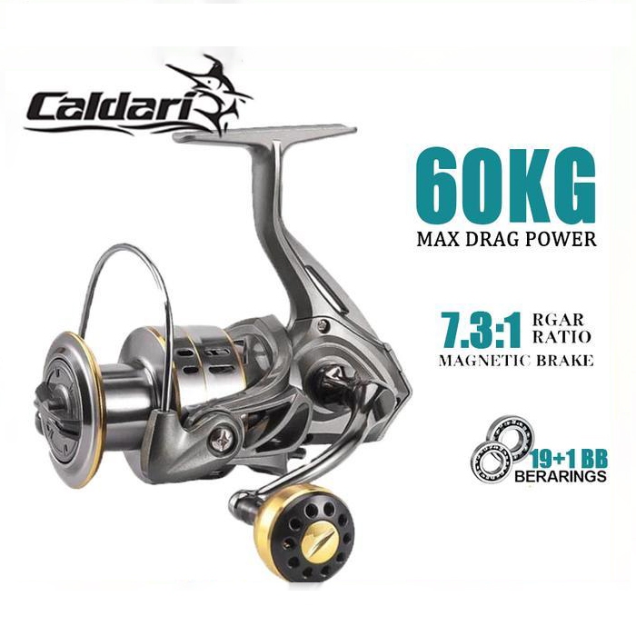 Daiwa - Metal Pancing Reel Pancing Jigging Reel Alat Ikan Laut