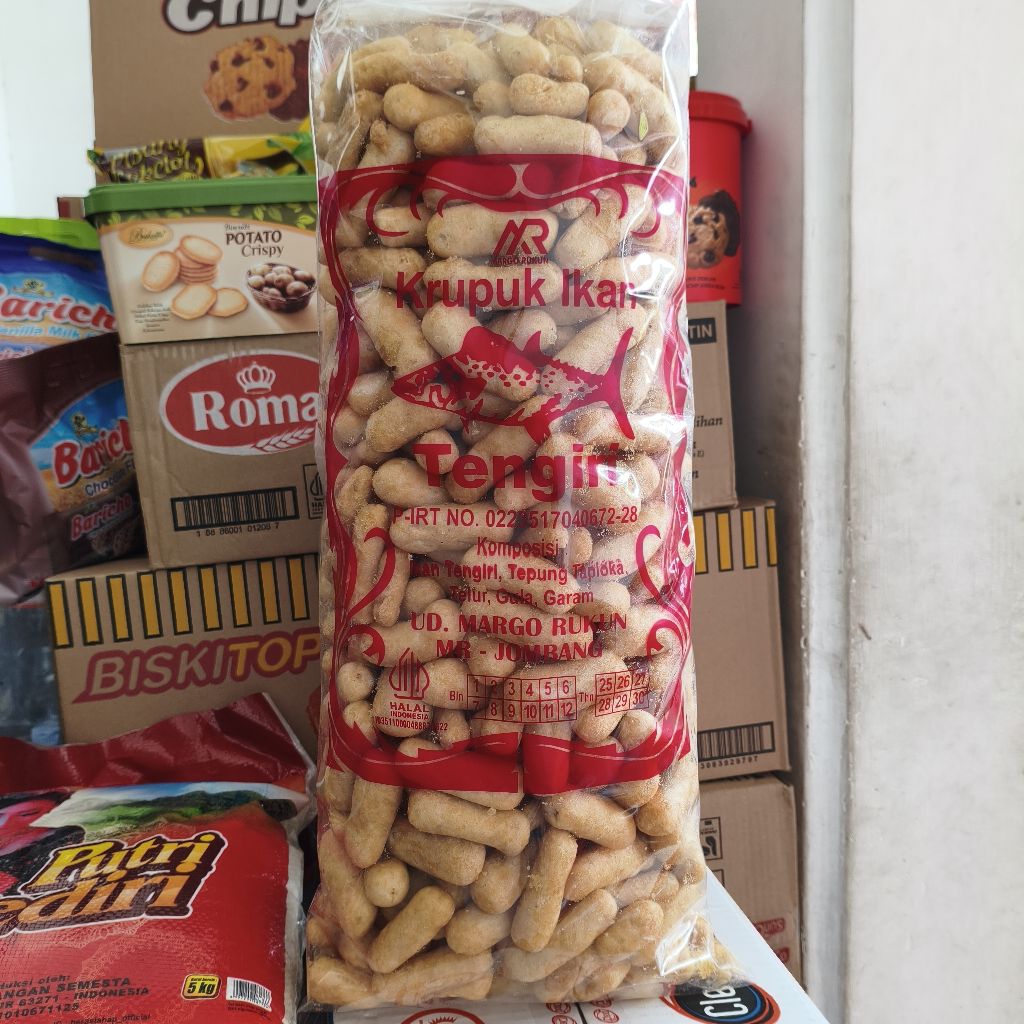 Kerupuk Ikan Tengiri 1 Bal