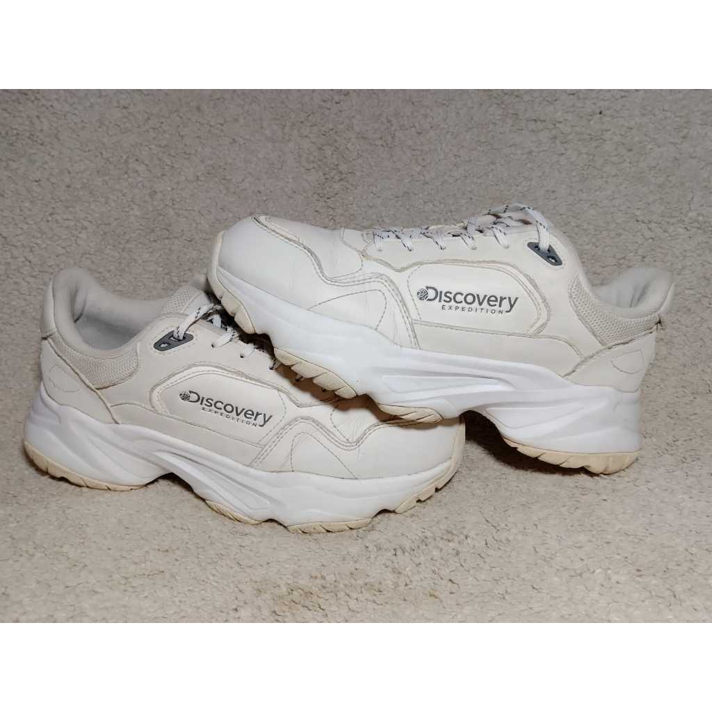 DISCOVERY EXPEDITION Leather made in VIETNAM Sneakers Mens shoes Sepatu Pria AUTHENTIC WITH TAG