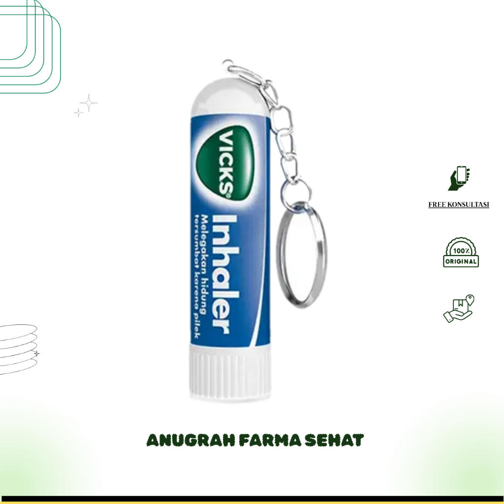 VICKS INHALER - Inhaler Aromatherapy Hidung Tersumbat Flu