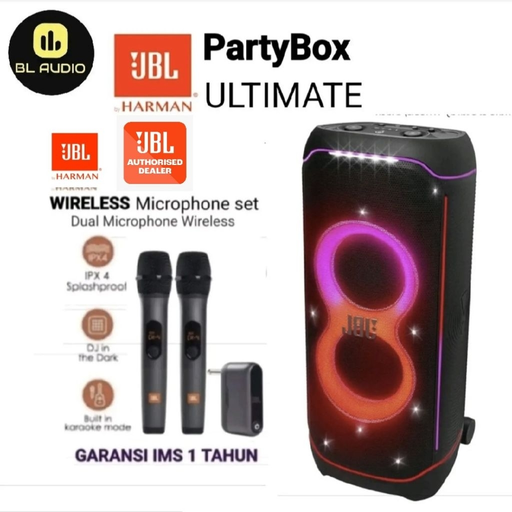 JBL PartyBox ULTIMATE  / 1100 Watt Portable Party Speaker