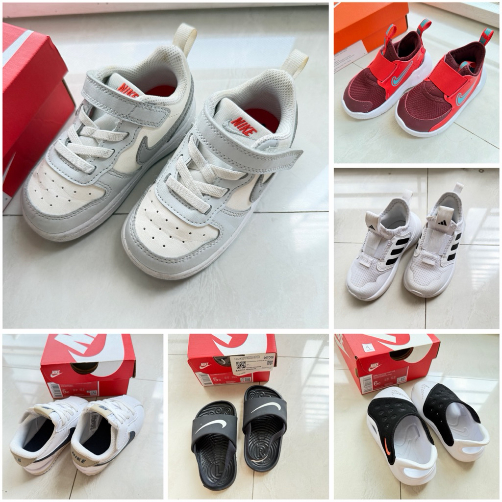 PRELOVED SEPATU ADIDAS SEPATU NIKE SANDAL NIKE ANAK TODDLER BAYI ORI
