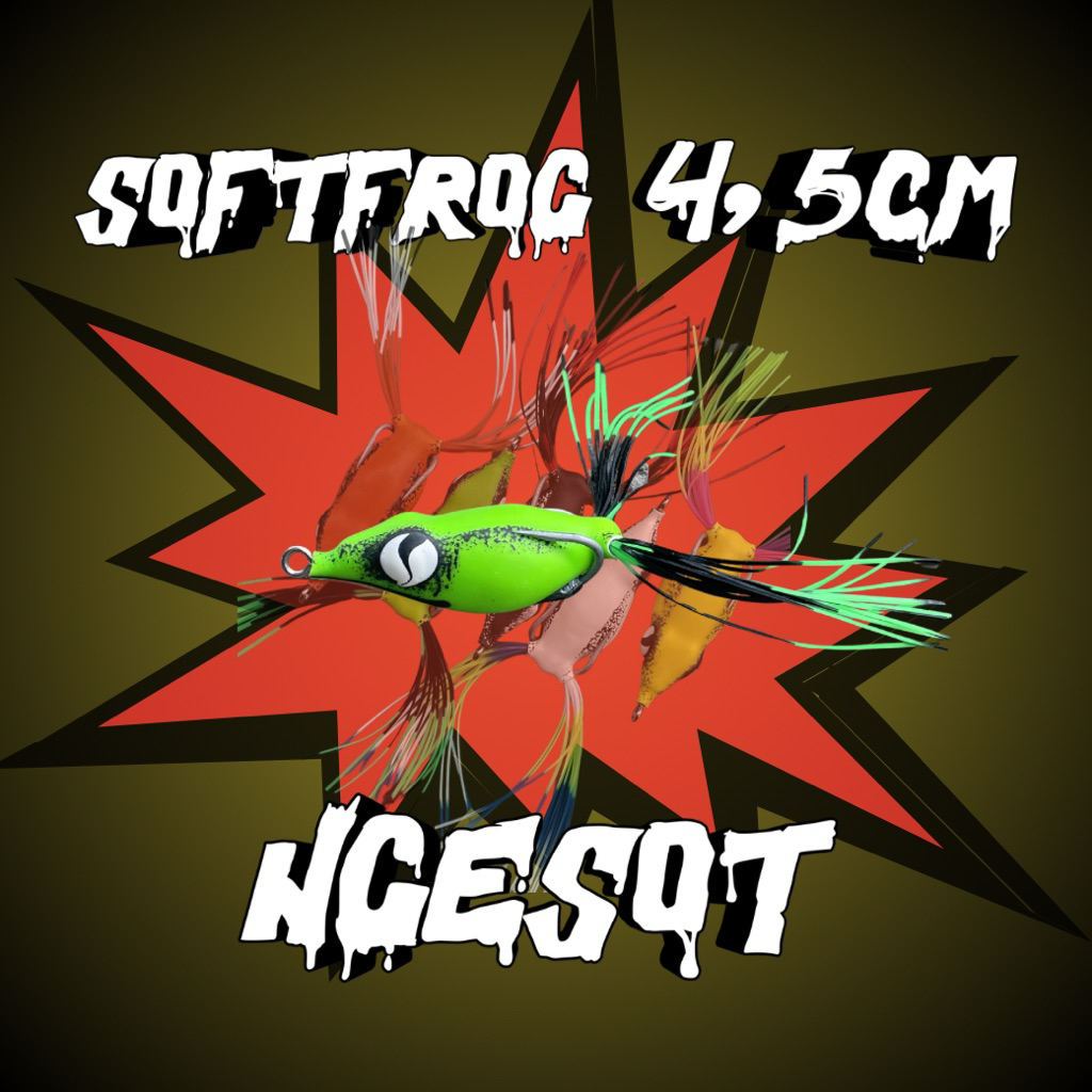 softfrog BUFO NGESOT 4,5cm umpan casting gabus