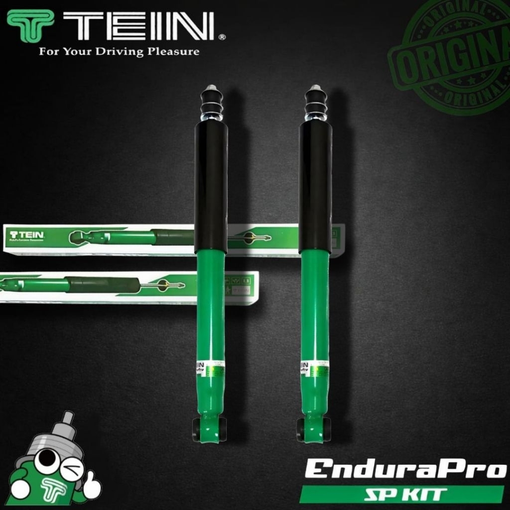 Shock BELAKANG Mitsubishi Pajero 2000-2007 - Merk T TEIN EnduraPro Shock breaker/Absorber (2Pcs)