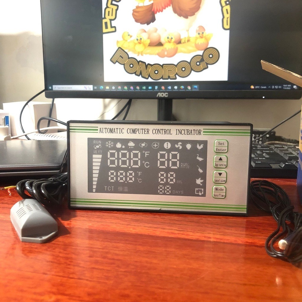 Xm-18 Dan Xm-18s Egg Incubator Termostat Hygrostat Termohygrostat Automatic