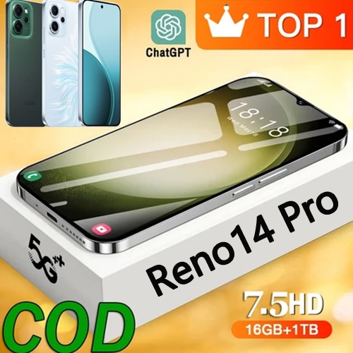 Oppo reno 14 pro 5g 12/512 garansi resmi second like new