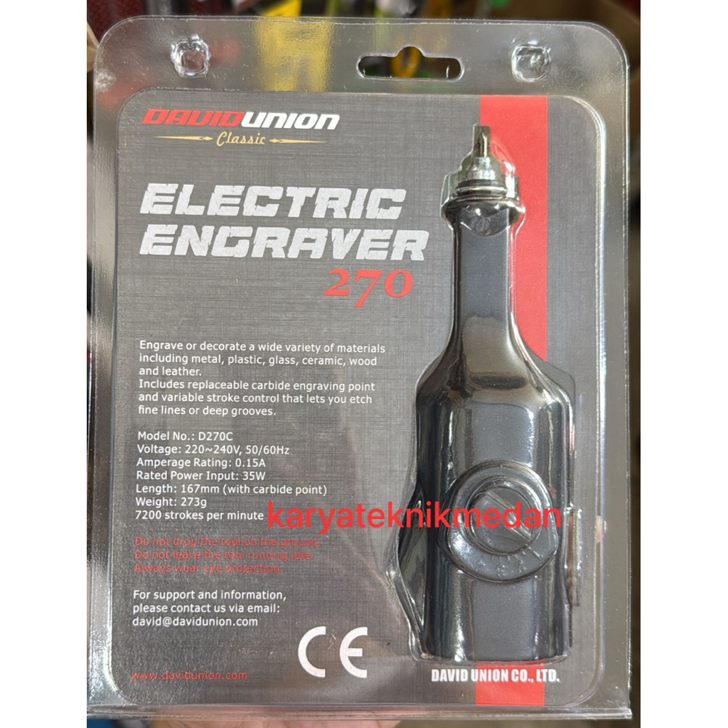 ELECTRIC ENGRAVER | MESIN GRAVIR