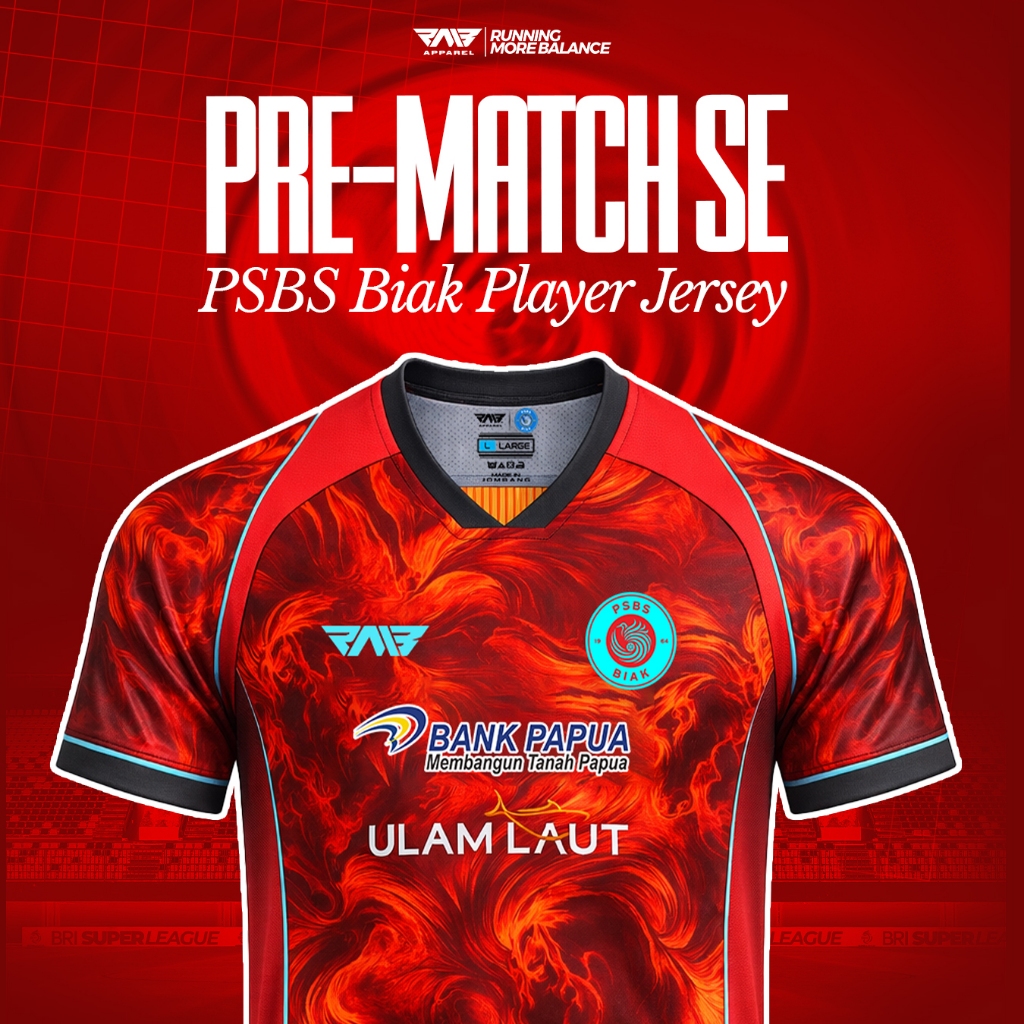 PRE-MATCH Player SE "CNY 2026" PSBS BIAK | Jersey Only