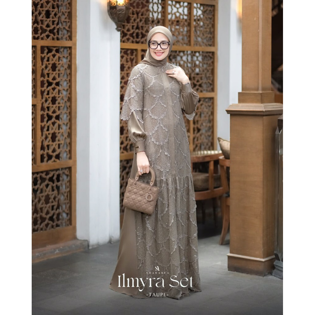 ilmyra  Set Scarf /Dress/gamis ori by Shararea