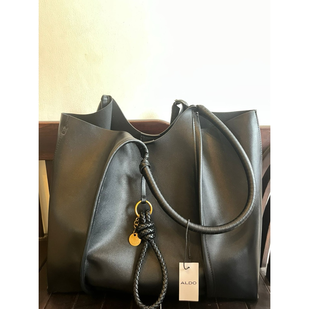 [NEW] Aldo Kylana Tote Black Tas totebag