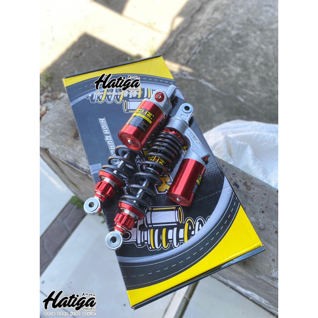 SHOCKBREAKER TABUNG CMZ COPY RCB SKOK BELAKANG COPY RCB GREY RED CMZ RACING
