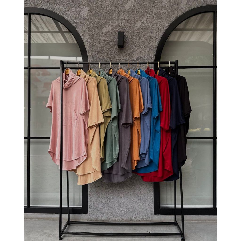 Khimar Olahraga - Easy Sport Cotton Tencel Modal by Lenzing & Cotton Bamboo - Khimar Only