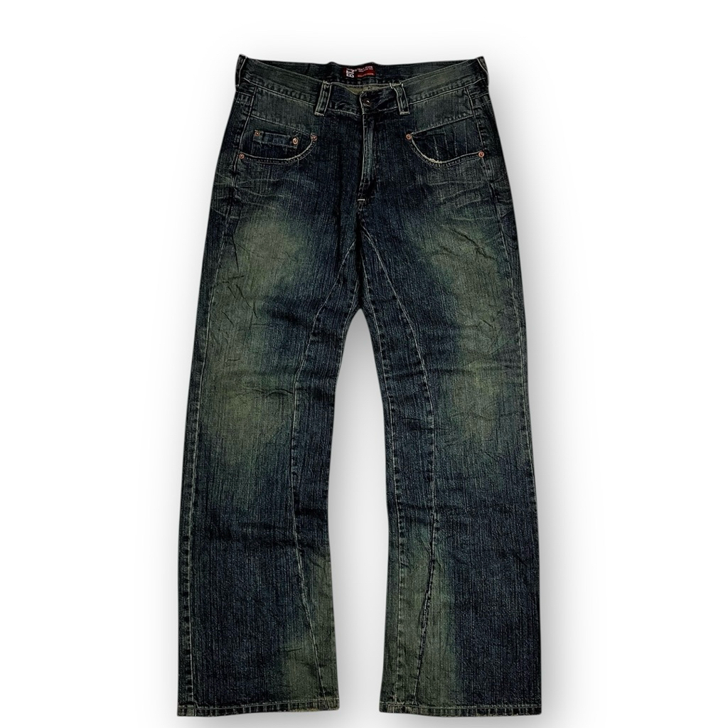 Y2K Big Train Japan Vintage Denim Pants Flare Fit