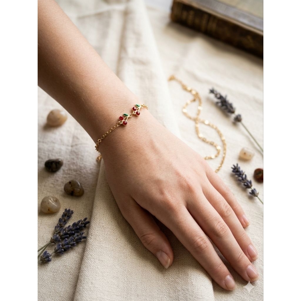 GELANG TANGAN ANAK TITANIUM CERRY