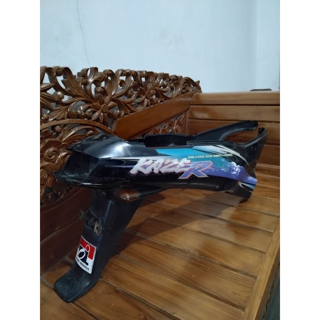 cover body belakang set kawasaki kaze old/lama original copotan