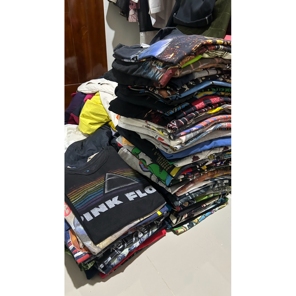 paket usaha borongan kaos band, nascar, film, art