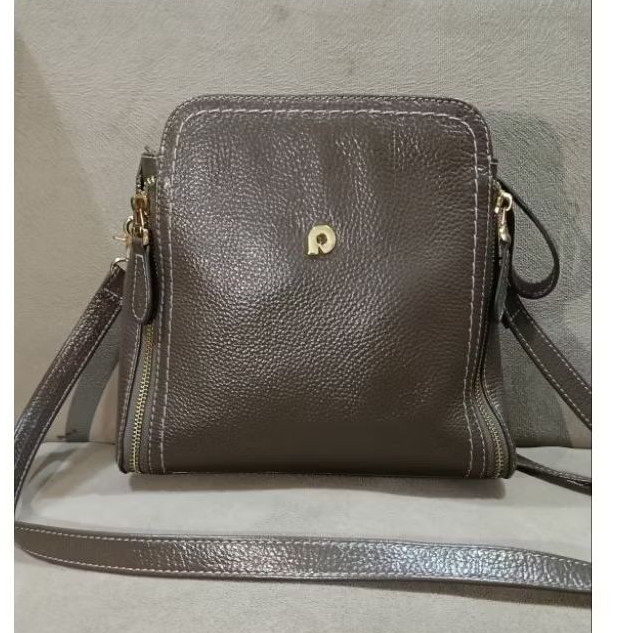 TAS SELEMPANG PAPILLON SEKEN WARNA ABUTUA LIKE NEW